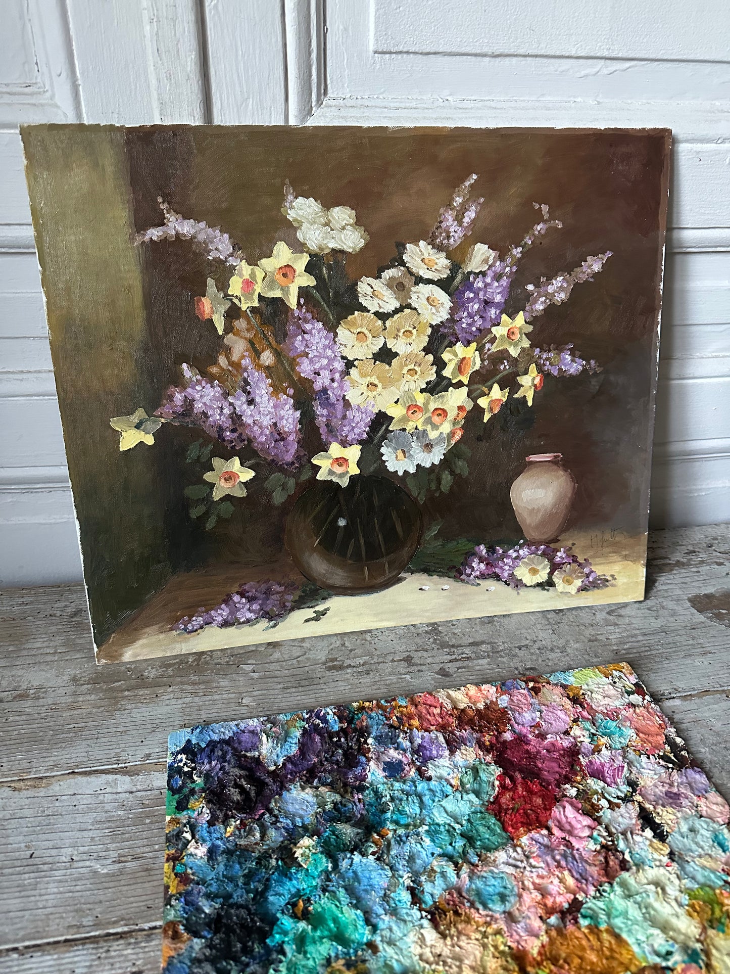 Palette de fleurs