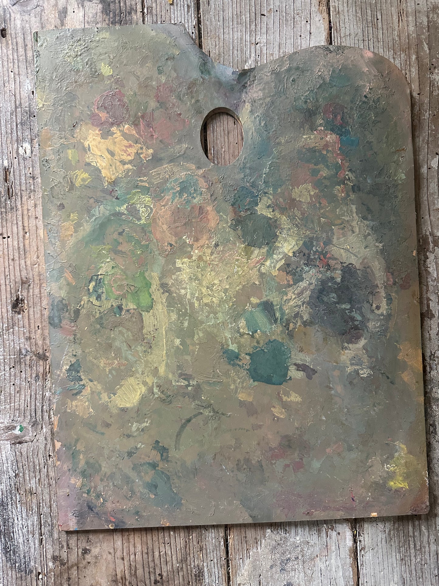 Le chemin et la palette