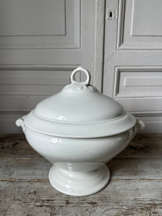 Soupière blanche