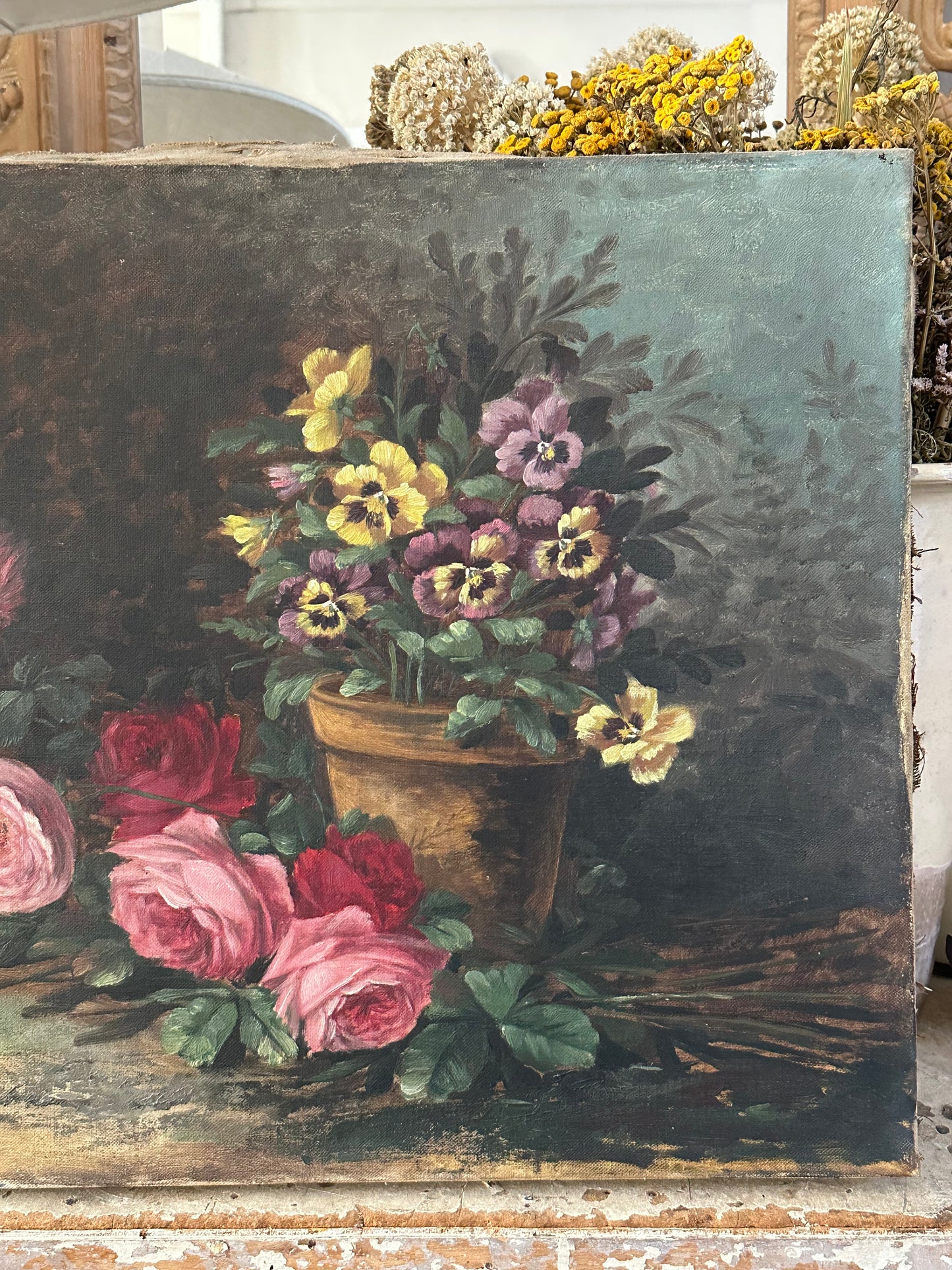 Roses et pensées