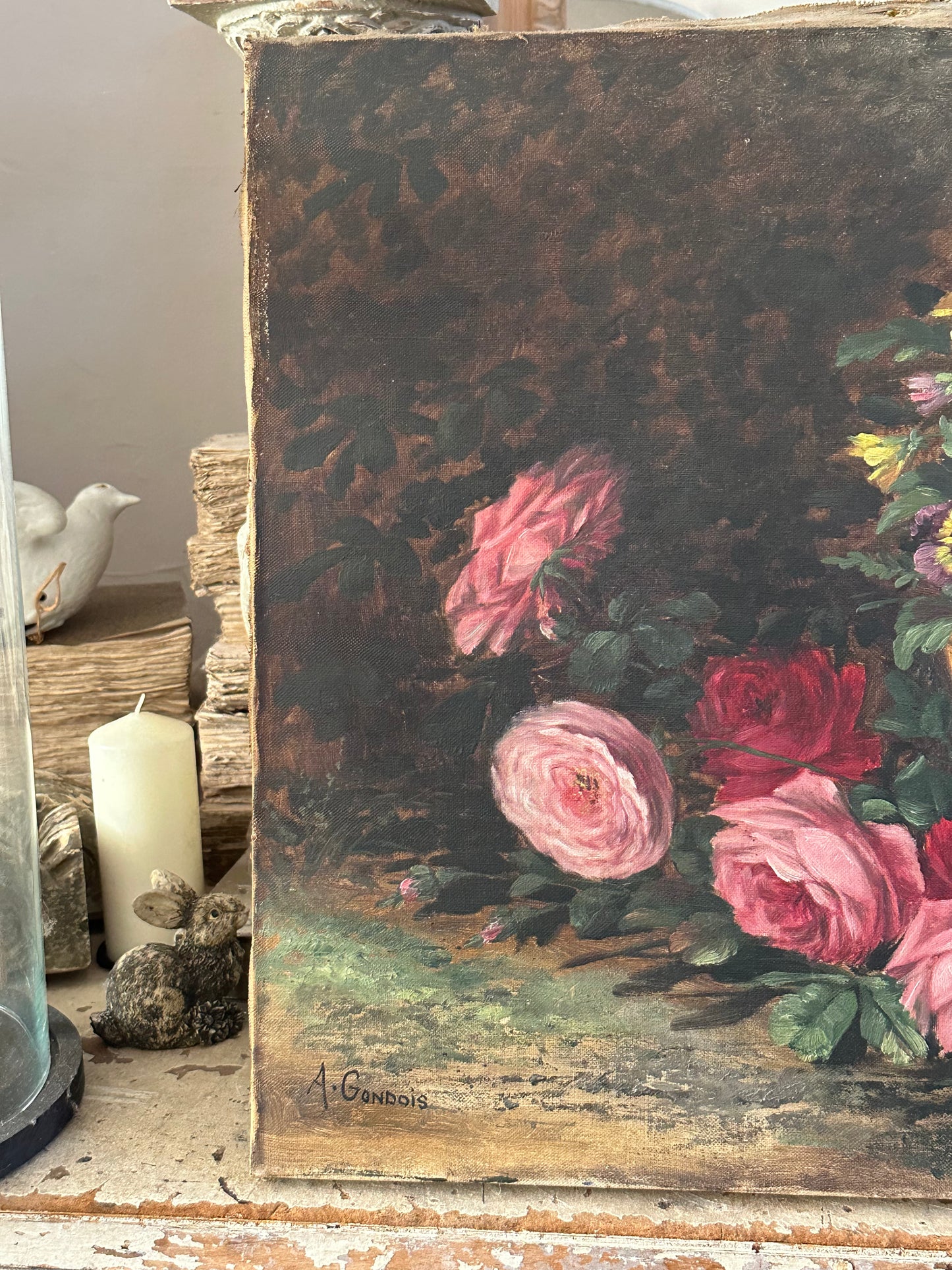 Roses et pensées