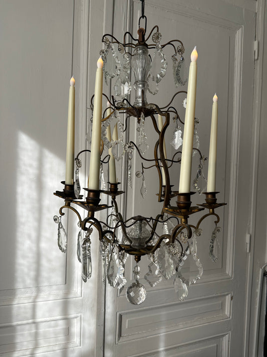 Lustre bougeoir