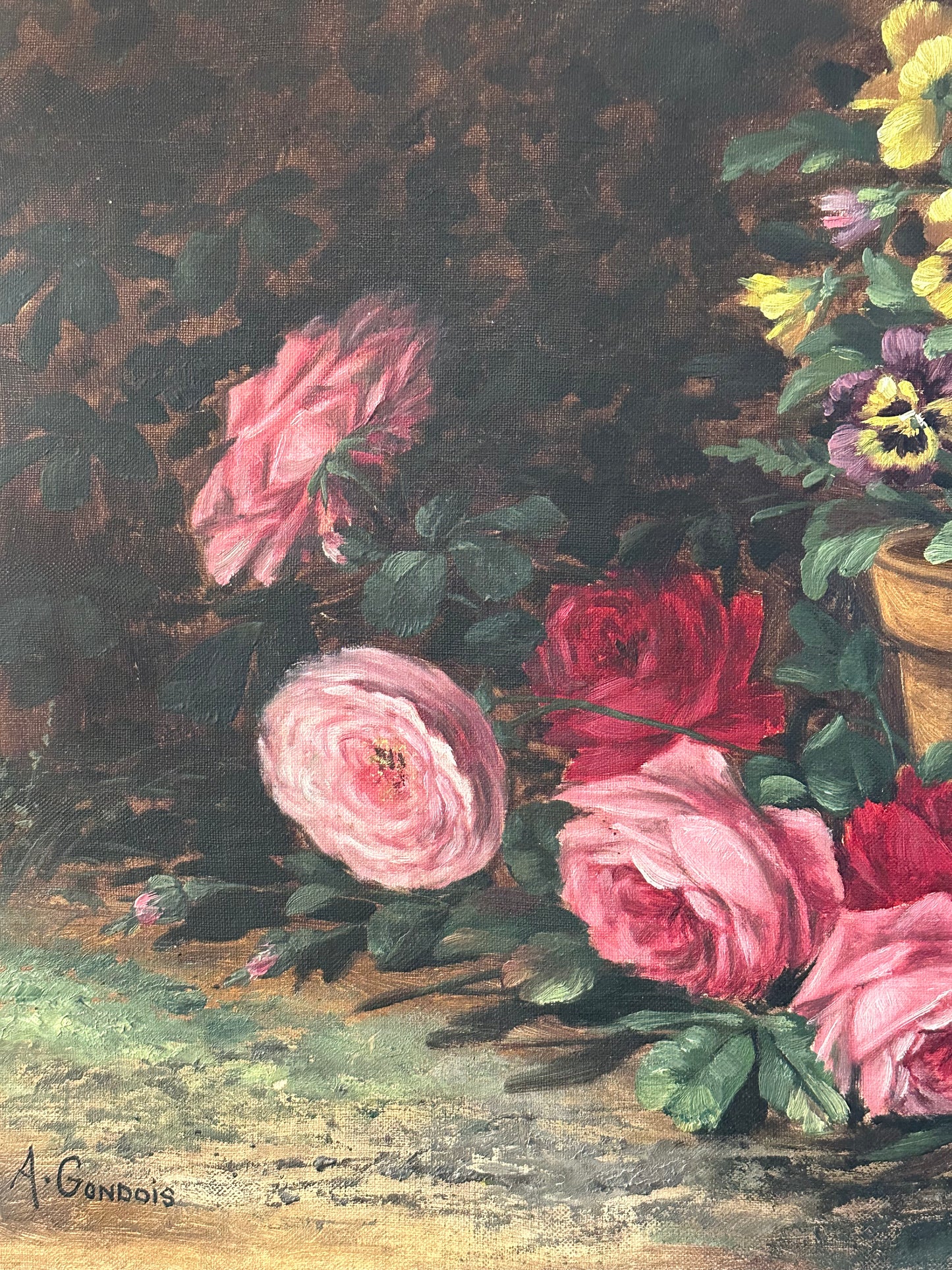 Roses et pensées