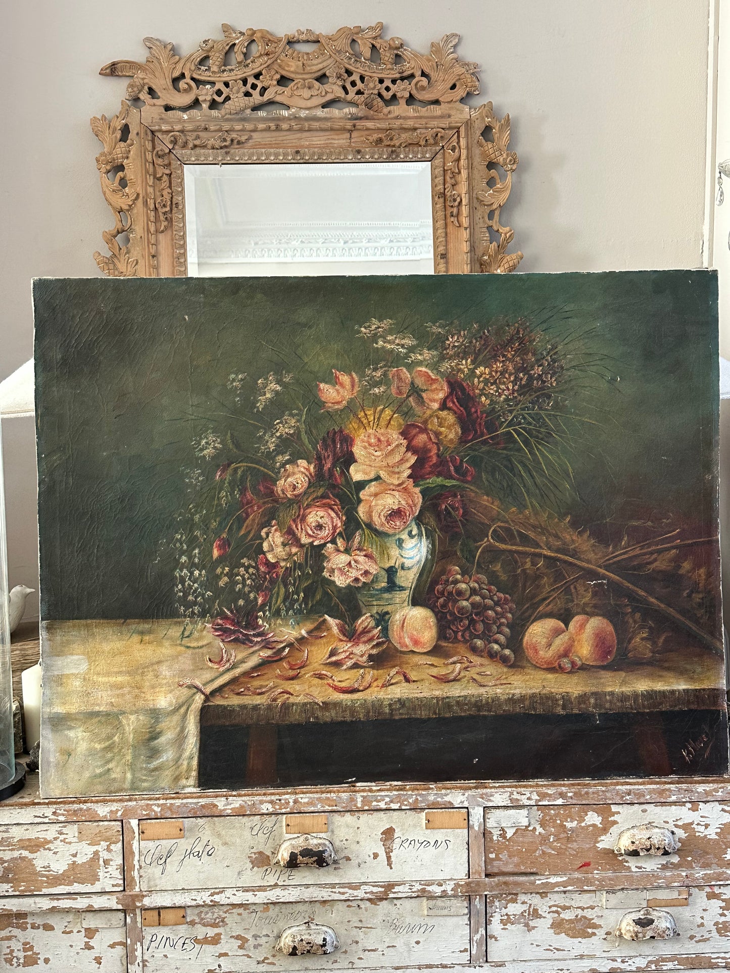 Fruits et roses