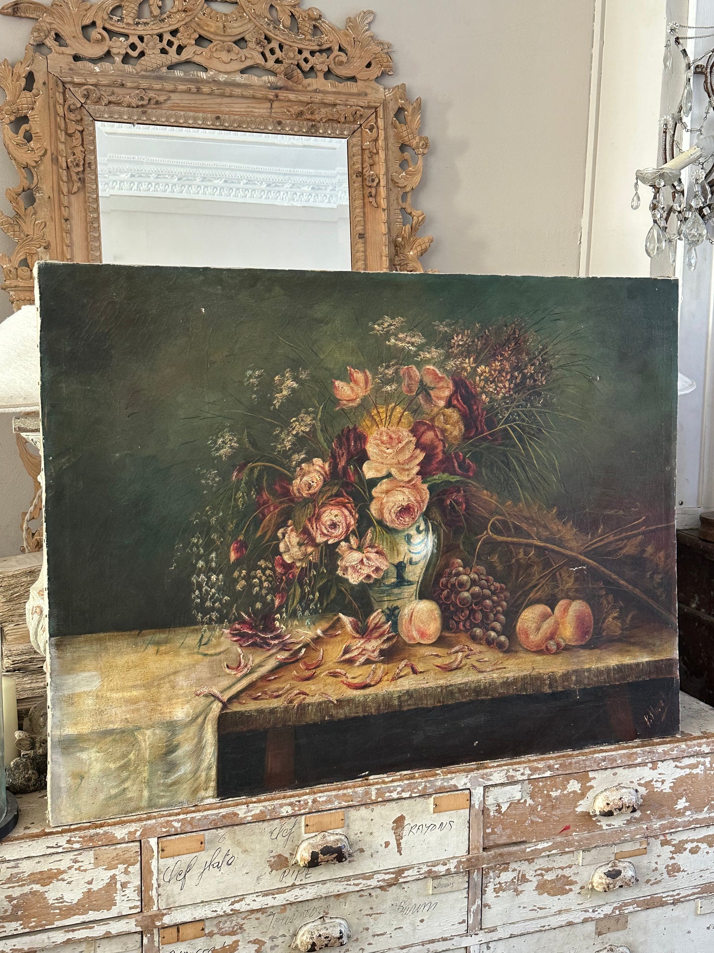 Fruits et roses