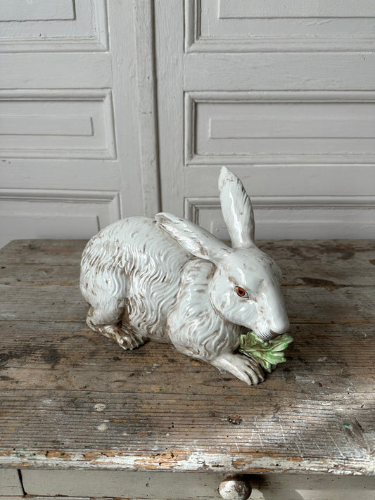 Lapin au feuillage
