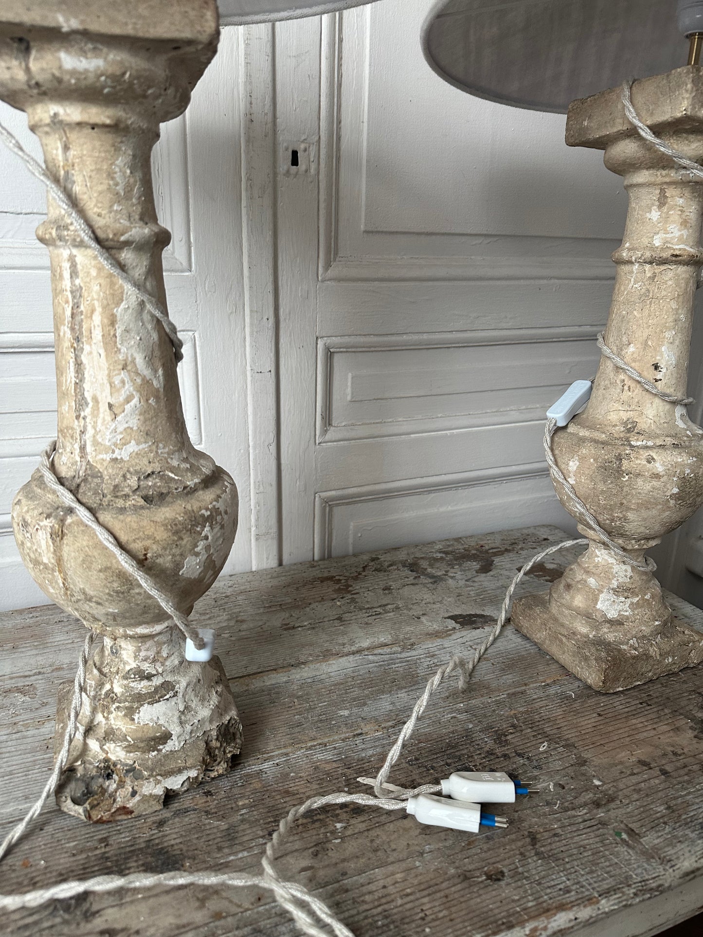 Lampes balustres